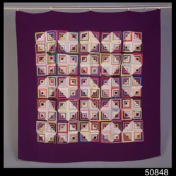 Blockhüttenüberwurf, wahrscheinlich für einen Tisch oder ein Sofa, 1875-1900